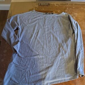 Gray Long Sleeve Men's Shirt